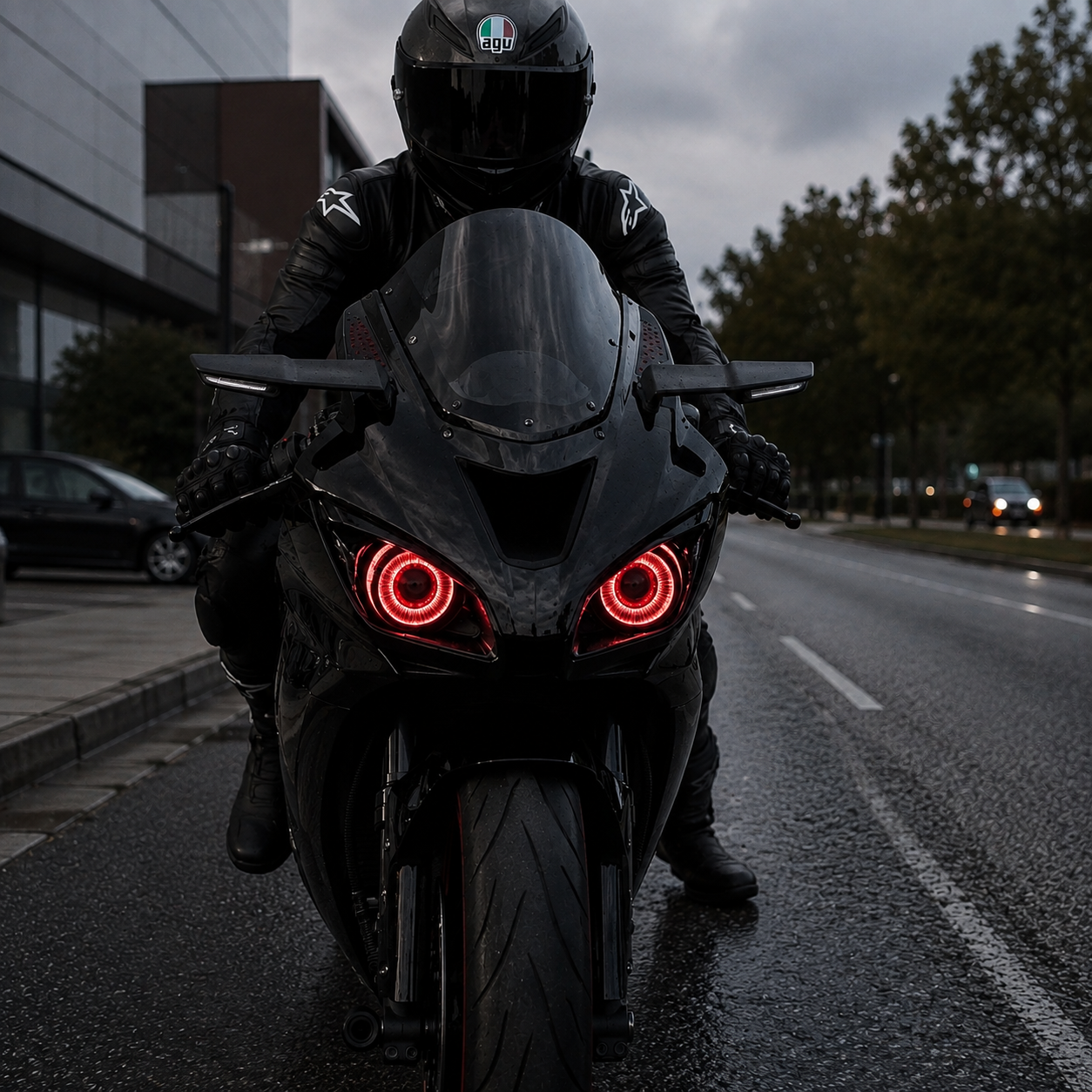 Mad-EyeRider™ RGB Animated Eyes Headlight