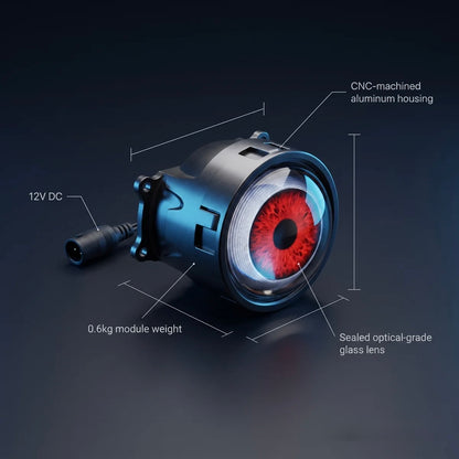 Mad-EyeRider™ RGB Animated Eyes Headlight